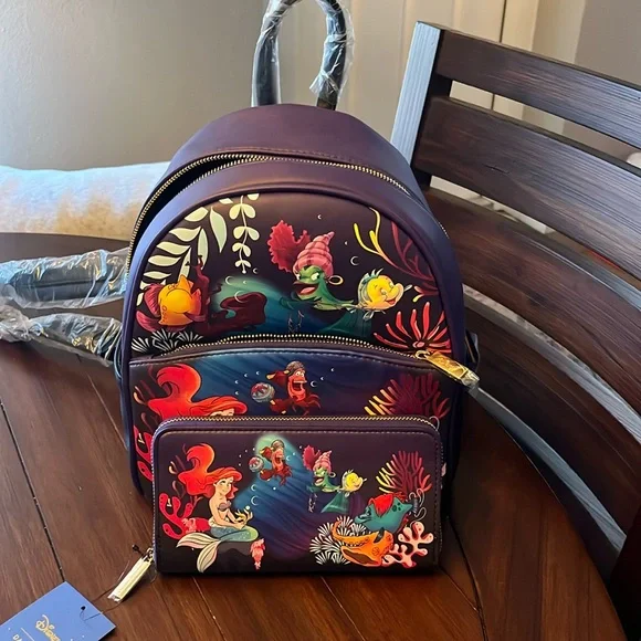 Danielle Nicole Bags Littlemermaid Backpack And Wallet - Main Image